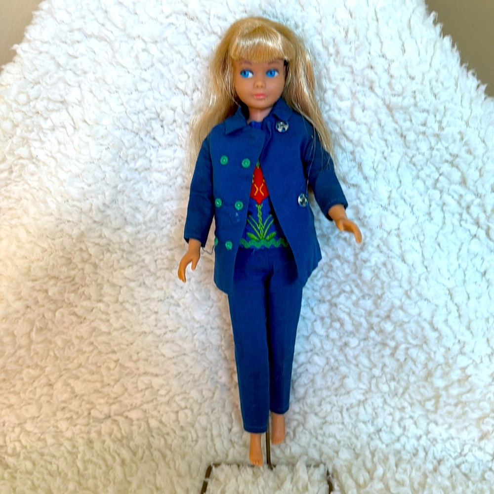 Vintage 1963 Blonde Skipper Doll - Picture 2 of 10
